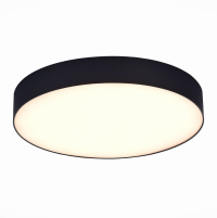 ST LUCE ST606.432.36 Светильник потолочный Черный LED 1*36W 3000K 3 240Lm Ra>90 120° IP20 D300xH55 220V ST606.432.36 фото