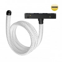 Novotech 359332 KONST NT24 000 черный Светильник трековый для низковольтного шинопровода FLUM IP20 LED 14W 3000K 48V 1360Лм RAMO 359332 фото