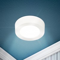 ЭРА Светильник светодиодный ЭРА LED 19-12-6K накладной круглый 12Вт 6500К Б0057448 фото