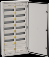 TITAN 5 Корпус мет. ЩРв-168 (2х84) 1130х625х130 IP31 сер IEK TI5-50-V-2X084-31-7035 фото