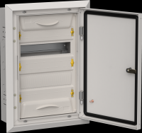 TITAN 5 Корпус мет. ЩРв-24 (1х24) 505х365х130 IP31 сер IEK TI5-50-V-024-31-7035 фото