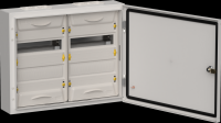 IEK Titan 5 корпус металлический ЩРн-48 (2х24) 460х570х140 IP54 серый TI5-50-N-2X024-54-7035 фото