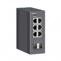 DKC Промышленный неуправляемый коммутатор, 2×100Base-X, SFP слотов: 6× 10/100Base-T(X) портов RJ45,  12-48В DC/18-30В AC, с резервированием N1000-2SFP6T-P2 фото