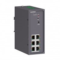 DKC Промышленный управляемый коммутатор, 6×10/100Base-T(X) портов RJ45, консольный порт Mini USB, 24-48В DC (18-72В DC), с резервированием N2000-6T-P1 фото