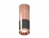 Комплект накладного светильника XS6303060 DCH/PPG черный хром/золото розовое полированное MR16 GU5.3 (C6303, C6326, A2010, N6135) XS6303060 фото