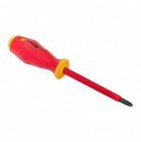 Отвертка Professional PH2х100 мм VDE 1000В EKF ph-2-100-pro-in фото