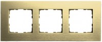 Jasmart Рамка 3-постовая, алюминий Champagne Gold G1003AG фото