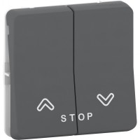 Schneider Electric Mureva Styl Антрацит Кнопка для управления жалюзи, IP55 MUR35042 фото