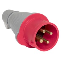 Вилка переносная 014 3Р+РЕ 16А 380В IP44 EKF PROXIMA ps-014-16-380-PRO фото
