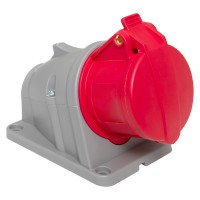 Розетка стационарная наружная 114 3Р+РЕ 16А 380В IP44 EKF PROXIMA ps-114-16-380-PRO фото