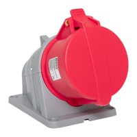 Розетка стационарная наружная 125 3Р+РЕ+N 32А 380В IP44 EKF PROXIMA ps-125-32-380-PRO фото