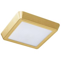 216834 Светильник URBANO SQ LED 20W 1480LM 115G ЗОЛОТО 4000K IP65 (в комплекте) 216834 фото