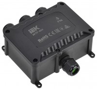 IEK Коробка распределительная герметичная WTP-404 4 ввода IP68 UWB10-O-450-41-04-68 фото
