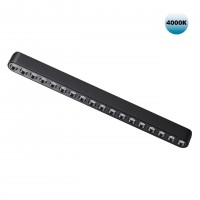 Novotech 359078 SHINO NT23 000 черный Трековый светильник для низковольтного шинопровода IP20 LED 18W 48V 4000K 1710Лм SMAL 359078 фото