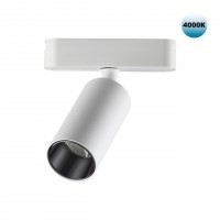 Novotech 359089 SHINO NT23 000 белый Трековый светильник для низков. шинопровода IP20 LED 4000K 12W 48V 1080Лм SMAL 359089 фото