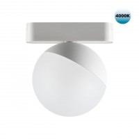 Novotech 359097 SHINO NT23 000 белый Трековый светильник для низков. шинопровода IP20 LED 4000K 10W 48V 800Лм SMAL 359097 фото