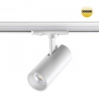 Novotech 359147 PORT NT23 000 белый Светильник трековый однофазный двухжильный IP20 LED 15W 220V 3000К 1440Лм SELENE 359147 фото