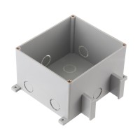 Ecoplast BOX/2+2ST66 Коробка для люков в пол на 2 поста (45х45мм)+2 модуля (45х22,5) (70025), пластик 70125 фото