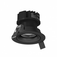 Твист 85 220В 9Вт лм 3000К 93+ 18° TRIAC RAL 9005 черный 60542-3K-02-BK фото