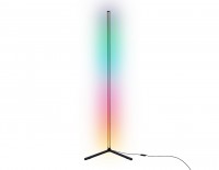 Светильник светодиодный напольный RGB с пультом FL8027 BK черный LED 20W RGB D32*1650 (ПДУ РАДИО 2.4G) FL8027 фото