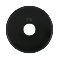 Ecoplast LK Vintage Накладка розетки TV (черный) 885108-1 фото