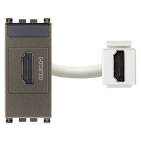 Vimar Розетка HDMI, Metal 19346.M фото