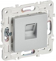 IEK SKANDY Серебряный Розетка компьютерная RJ45 кат.5E SK-K01S SK-K10-1-K23 фото