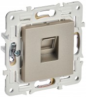 IEK SKANDY Шампань Розетка компьютерная RJ45 кат.5E SK-K01Sh SK-K10-1-K37 фото