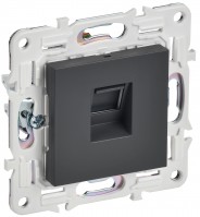 IEK SKANDY Титан Розетка компьютерная RJ45 кат.6 SK-K02T SK-K10-2-K48 фото