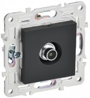 IEK SKANDY Графит Розетка TV оконечная SK-A12G SK-A10-O-K53 фото
