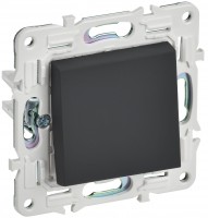 IEK SKANDY Графит Выключатель 1-клавишный кнопочный 10А SK-V14G SK-V17-0-10-K53 фото