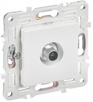 IEK SKANDY Арктический белый Розетка TV оконечная SK-A12W SK-A10-O-K01 фото