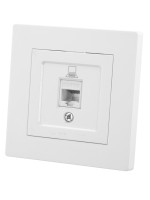 TDM Розетка компьютерная RJ45 белая 