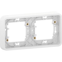 Schneider Electric Mureva Styl Бел Рамка 2-ая, горизонтальная, IP55 MUR39101 фото
