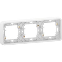 Schneider Electric Mureva Styl Бел Рамка 3-ая, горизонтальная, IP55 MUR39109 фото