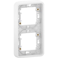 Schneider Electric Mureva Styl Бел Рамка 2-ая, вертикальная, IP55 MUR39151 фото