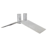 Крепление молниеприёмника D=16 на конёк, угол 130 град. HZ EKF lp-04003-sp фото