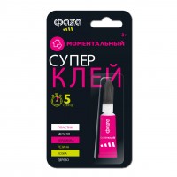 ФАZА Супер-клей 3г. х  1шт. (блистер) .5044067 фото