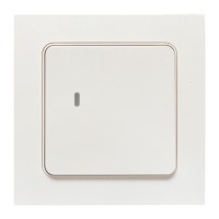 EKF Умный беспроводной выключатель Стокгольм 1-кл белый Zigbee Сonnect RCV-ST1-WS-ZB фото