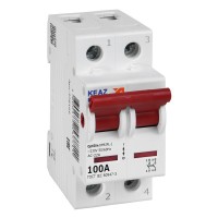КЭАЗ OptiDin ВМ63PL Выключатель нагрузки 2P 100А 400В (BM63PL-2100-УХЛ3) 328166 фото