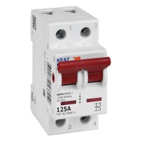 КЭАЗ OptiDin ВМ63PL Выключатель нагрузки 2P 125А 400В (BM63PL-2125-УХЛ3) 328167 фото