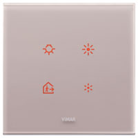 Vimar Накладка EIKON EVO для 2 модулей, серый жемчуг 21662.73 фото