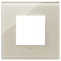 Vimar Накладка на 2 модуля, белая конопля 22642.72 фото