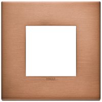 Vimar Накладка на 2 модуля, сатинированная медь 22642.86 фото