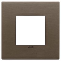 Vimar Накладка на 2 модуля, темная бронза 22642.12 фото