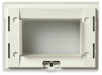 Vimar Суппорт для 3 модулей IP55 с винтами белый 16813.Q.B фото