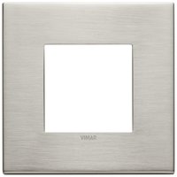 Vimar Накладка на 2 модуля, никель матовый 22642.11 фото