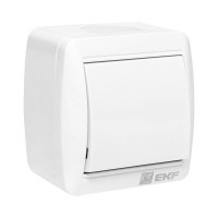 EKF PROxima Владивосток Выключатель кнопочный 10А IP54 сер. EQR16-026-30-54 фото