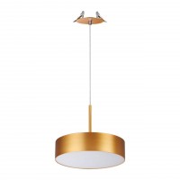 Novotech 358766 SPOT NT21 198 матовое золото Светильник встраиваемый светодиодный, длина провода 2м IP20 LED 30W 4000K 2600Лм 100-265V PROMETA 358766 фото