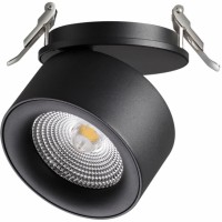Novotech 358783 SPOT NT21 199 черный Светильник встраиваемый светодиодный IP20 LED 25W 4000K 2200Лм 100-265V GRODA 358783 фото
